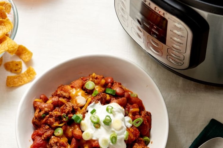 How long to cook instant pot chili easy recipe