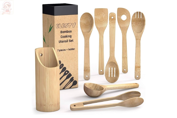 Electy bamboo cooking utensils