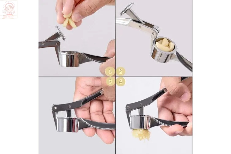 How to use a garlic press guide step by step