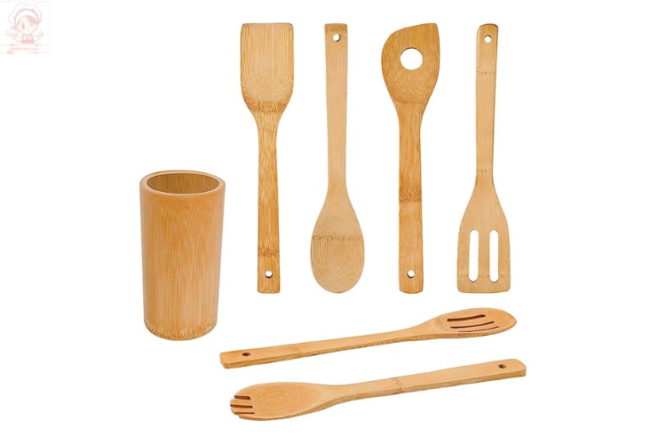 Zri Bamboo cooking utensils for safest cooking utensils